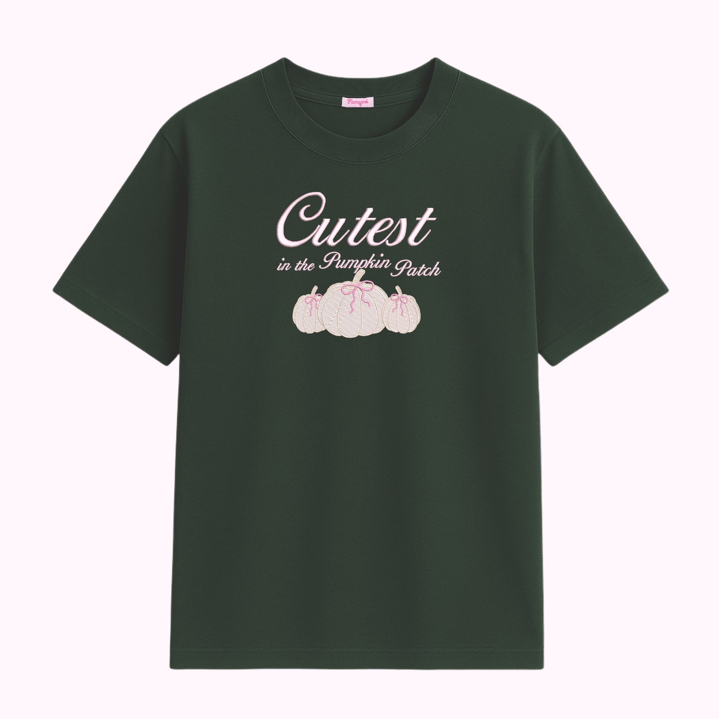 Cutest in the Pumpkin Patch Embroidered T-Shirt