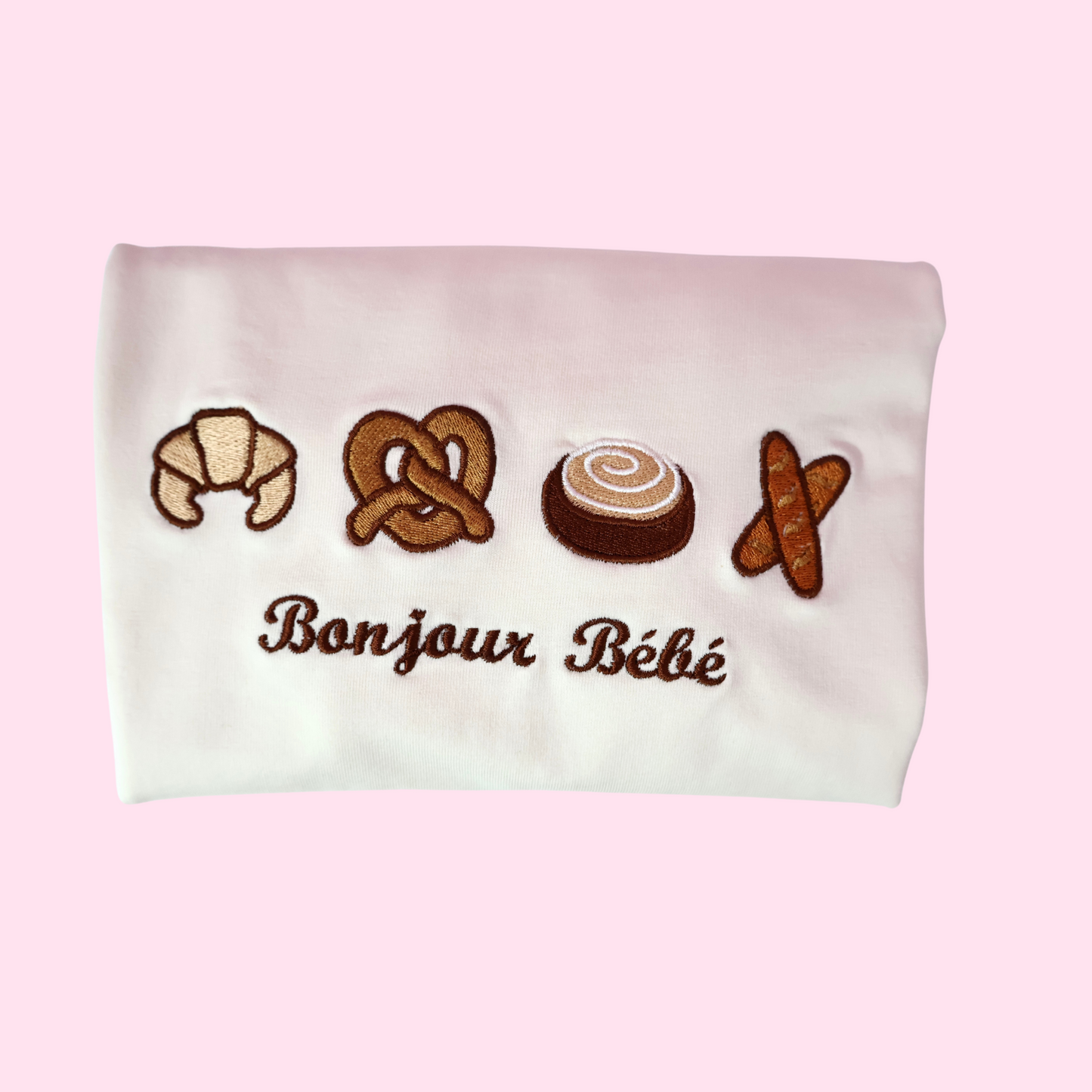 Bonjour Bébé Embroidered T-Shirt