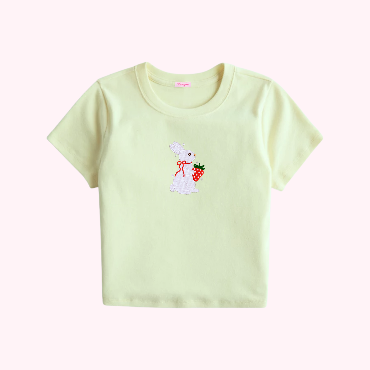 berry & bunny baby tee