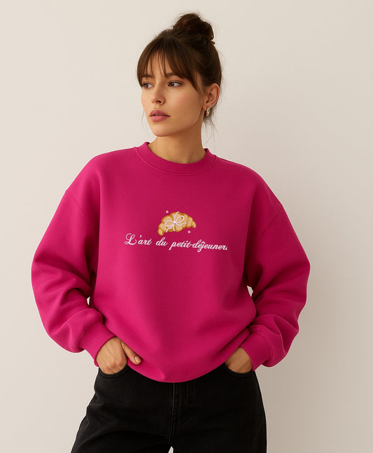 L'art du Petit-Déjeuner Sweatshirt.