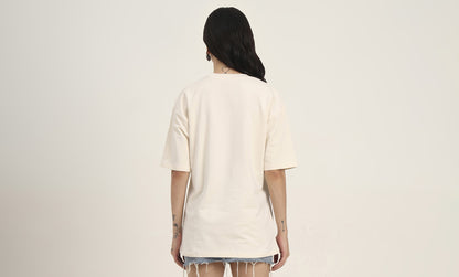 The Essential ivory Oversized T-Shirt