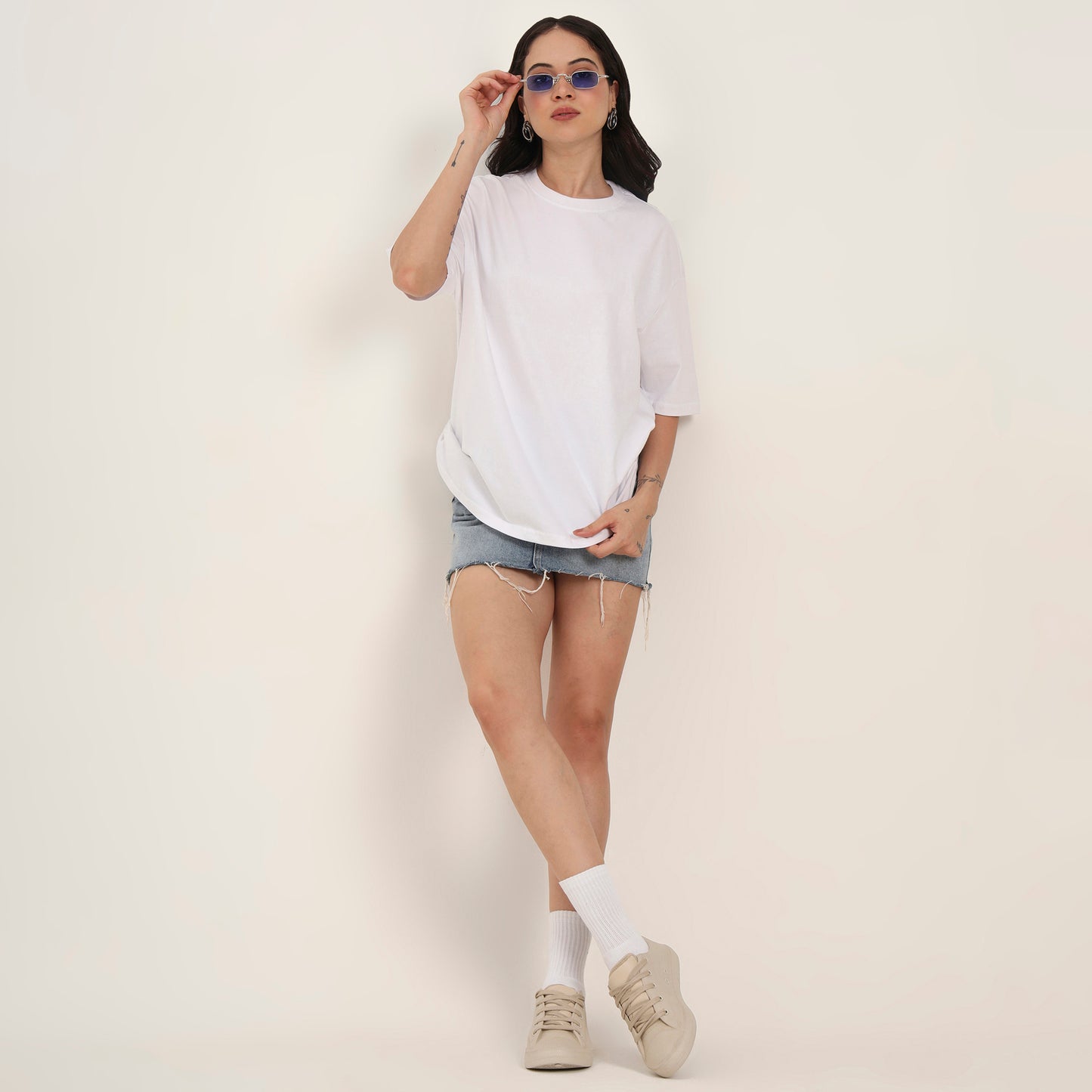 The Essential Oversized White Tee